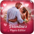 Penyunting Foto Hari Valentine ikon