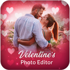 Valentine Day Photo Editor আইকন