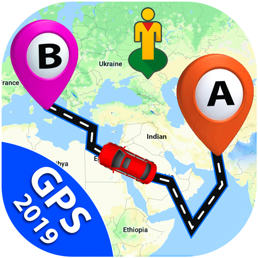 Live GPS Route Finder Navigation : Route Tracker