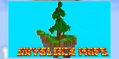 Sky block Maps Island Survival poster