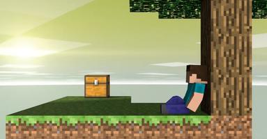 SkyBlock for Minecraft PE 포스터