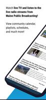 Maine Public Broadcasting App الملصق