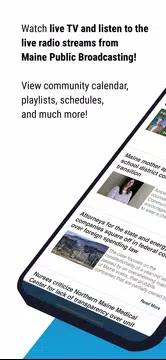 Screenshot 1 for Maine Public Broadcasting App