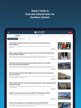 Screenshot 15 for Maine Public Broadcasting App