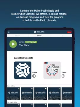 Screenshot 16 for Maine Public Broadcasting App
