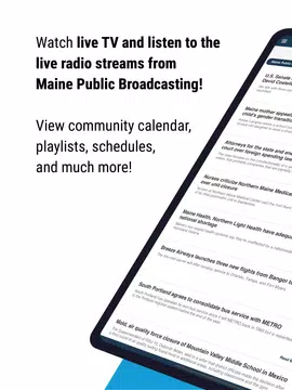 Screenshot 13 for Maine Public Broadcasting App