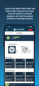 Screenshot 4 for Maine Public Broadcasting App