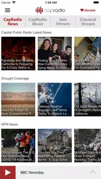 Screenshot 2 for Capital Public Radio App