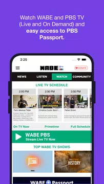 Screenshot 4 for WABE Public Broadcasting App