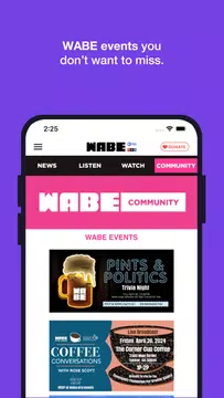 Screenshot 6 for WABE Public Broadcasting App
