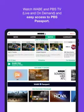 Screenshot 10 for WABE Public Broadcasting App