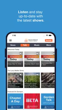 Screenshot 4 for Wisconsin Public Radio App