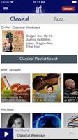 Classical & Jazz Radio WRTI syot layar 1