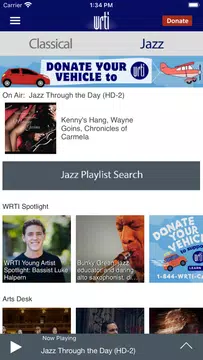 Screenshot 4 for Classical & Jazz Radio WRTI