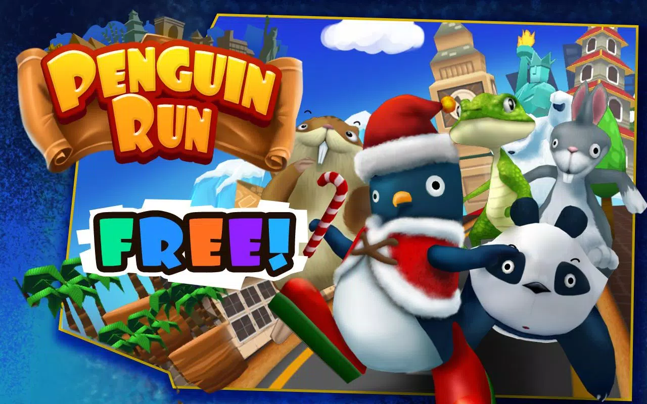 Jogos de corrida de pinguim na neve versão móvel andróide iOS apk baixar  gratuitamente-TapTap