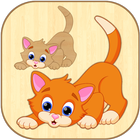 Kids Puzzles - Wooden Jigsaw أيقونة