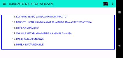 Afya ya uzazi 海报