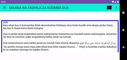 Kitabu cha dua za kila siku screenshot 1