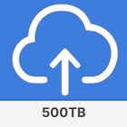 stockage cloud de 500 To icône