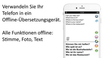Offline Übersetzer 8 Sprachen Plakat
