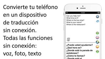 Traductor sin conexión Poster