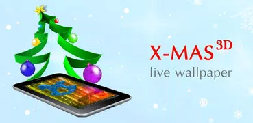 Xmas 3D live wallpaper