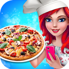 آیکون‌ Pizza maker Cooking Game 2016