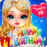 Prinzessin Birthday Party Zeichen