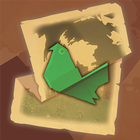 Paper Fold-In Origami ไอคอน