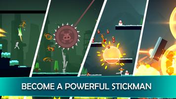 Poster Stickman Fight Warriors