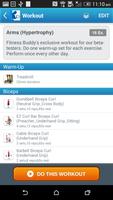 Fitness Amis: 1700+ Exercices capture d'écran 2