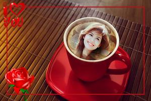 Coffee Cup Photo Frames โปสเตอร์