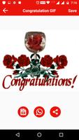 Congratulation Gif تصوير الشاشة 2