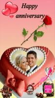 Name Photo On Anniversary Cake screenshot 1