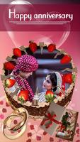Name Photo On Anniversary Cake screenshot 2