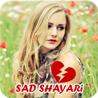 Sad Shayari Photo Frames icon