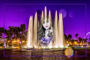 Water Fountain Photo Frames স্ক্রিনশট 1