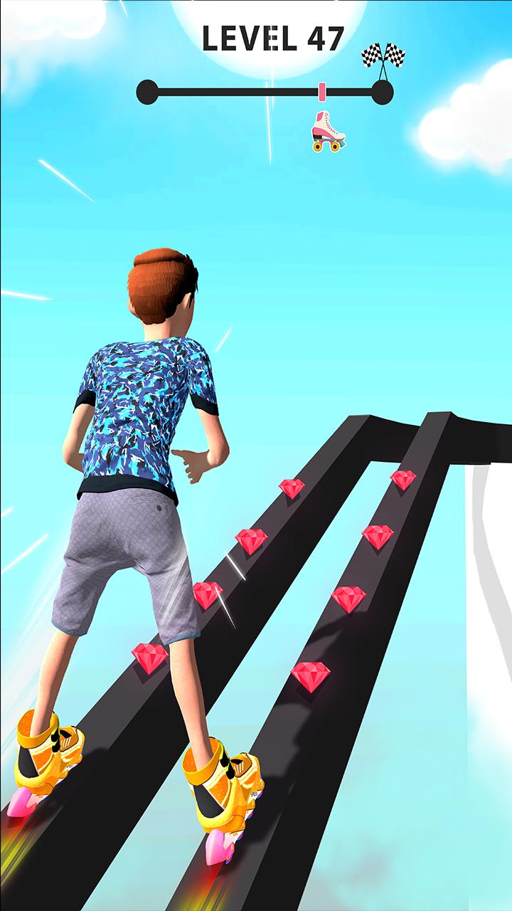 Sky Jump Roller Roller Adventure Game For Android Apk Download - how to change sky on roblox games with check cashed