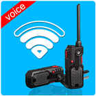 walkie talkie: Virtual Police Radio comunication ícone