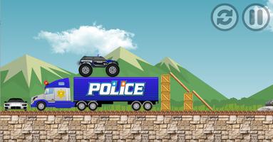 Police Monster Truck capture d'écran 2