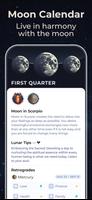 برنامه‌نما Moon Phase Calendar: Luna عکس از صفحه