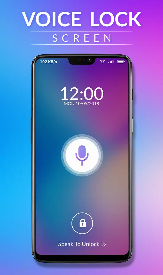 Tải Xuống Apk Voice Phone Lock Screen : Unlock Speak Applock Cho Android