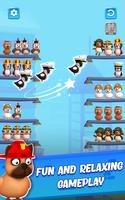Animal Match Puzzle: Doge Sort تصوير الشاشة 1