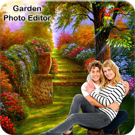 editor fotografico da giardino