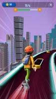 Neon Sky Roller 3D: Real Stake 포스터