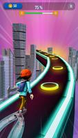 Neon Sky Roller 3D: Real Stake 스크린샷 1