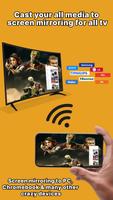 Screen Mirroring : Cast to TV Plakat