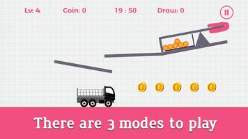 Brain It- Trucks Physics Puzzle capture d'écran 2