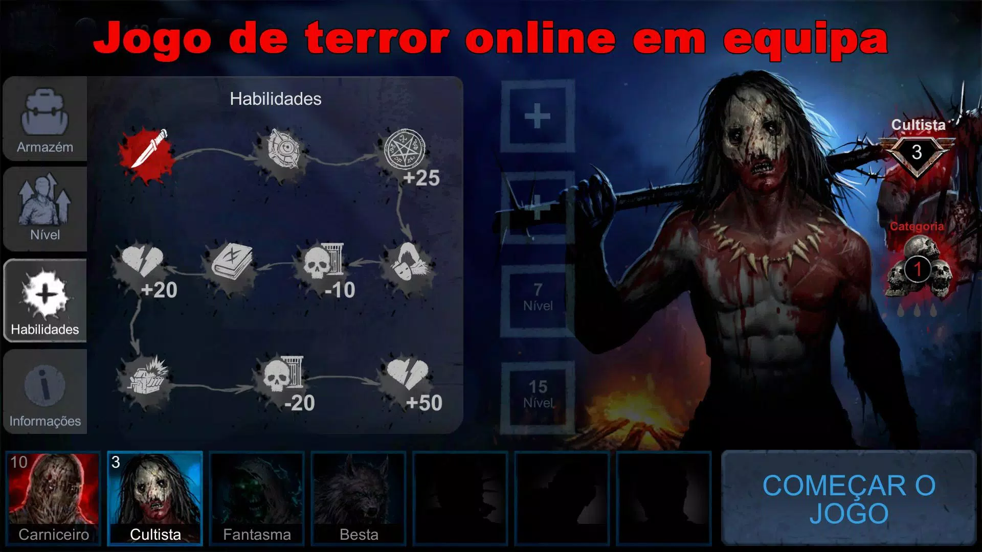 Baixe o Horror Hunted: Jogos de Terror MOD APK v0.99.30 para Android