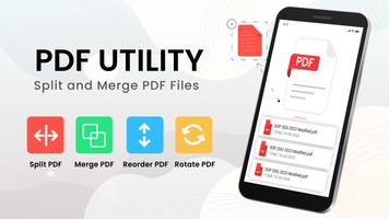 Split & Merge PDF files پوسٹر